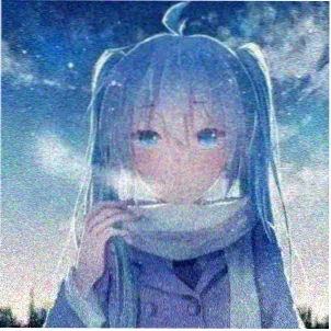 UP主场记小满的头像插画